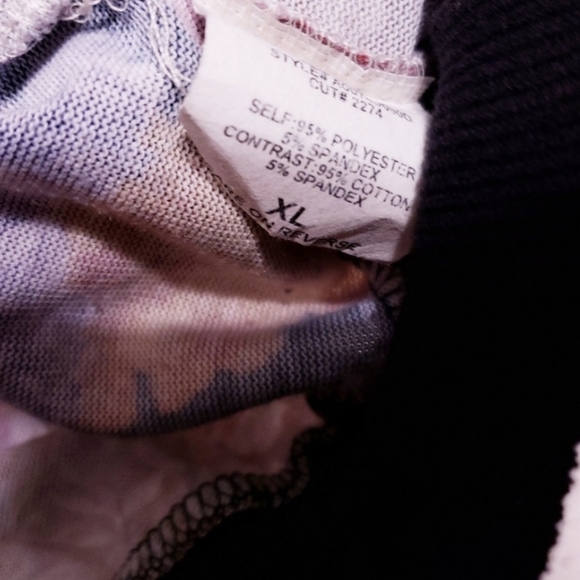 Floral Dolman Sleeve* Semi Crop *Sz XL* - Picture 5 of 7